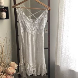 Free People white dress
